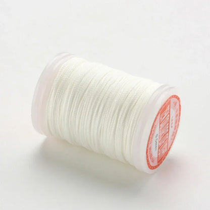 Waxed Thread For Leather DIY Accessories Leather Craft Sewing Thread Round Waxed Thread Polyester Cord Wax Coated Strings
