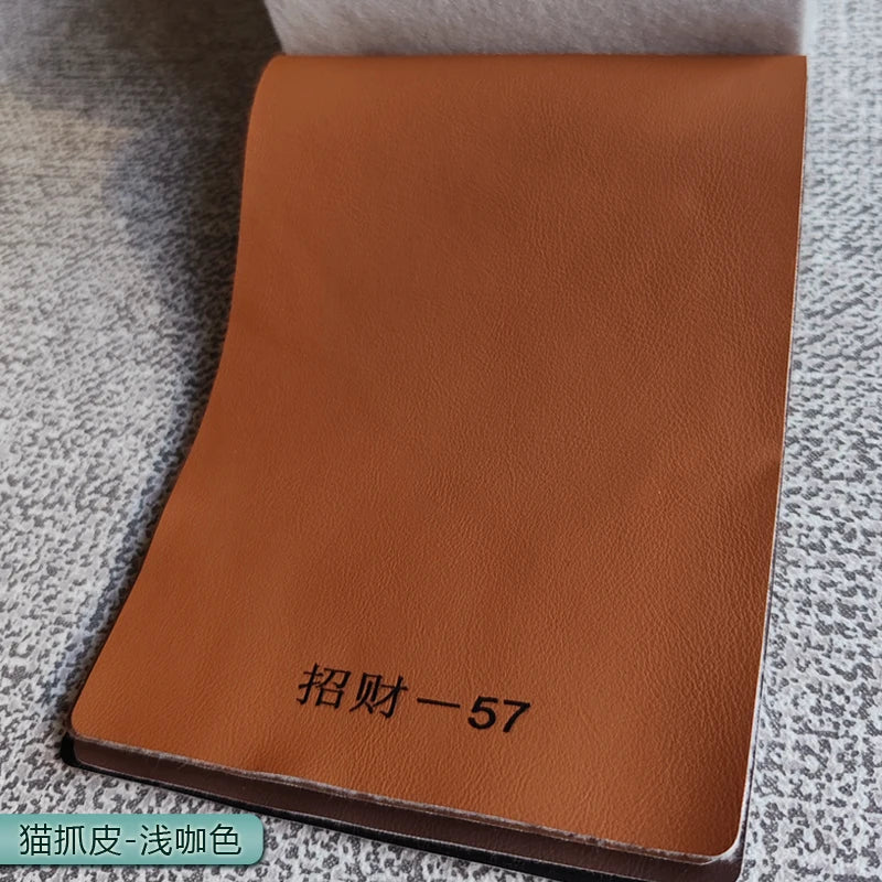 Synthetic Leather Fabric Cat Scratch Proof By The Meter for Upholstery Chair Sofa Cushion Sewing Cloth Wearable Waterproof Soft