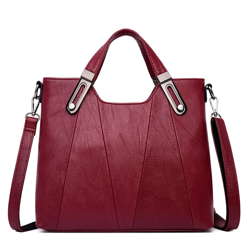 Brand Luxury Handbags Women Bags Designer PU Leather Handbag Leisure Crossbody Bags for Women 2021 New Lady Shoulder Bag Tote