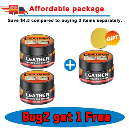 Complete Leather Care Solution Cleaning Nourishing And Beautifying For Car And Home Leather Items