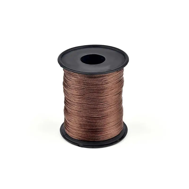150 Meters/Roll 0.25mm Nylon Waxed Line Leather Craft Sewing Wax Thread Cord Round Leather Sewing Wax Thread DIY High Strength