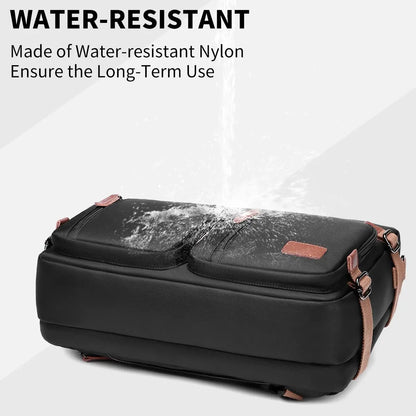 3 in 1 Laptop Bag for Men 17.3 15.6 inch Office Laptop Work Bags Business Backpack Messenger Bag Computer Bags Laptops for Men