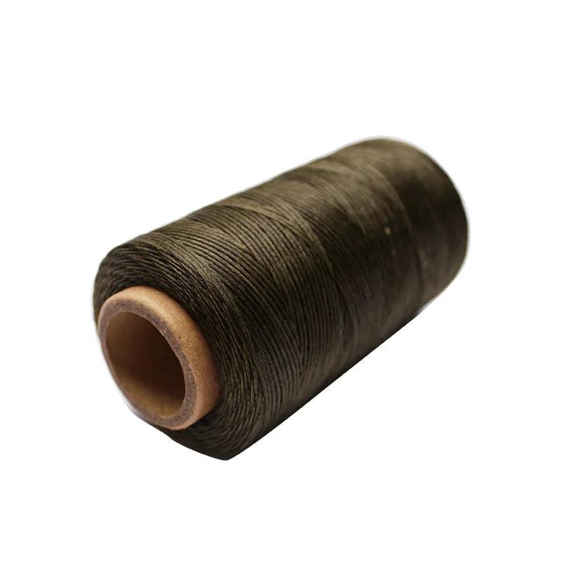 150D Flat 1mm Waxed Thread Wax String,Wax Leather Strings 280Yards/260meters