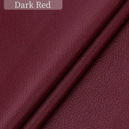 Black Leather Repair Patche Tape Self Adhesive Leather Patches Sofas Couch Seat Cuttable Refinisher High Viscosity Fix Stickers