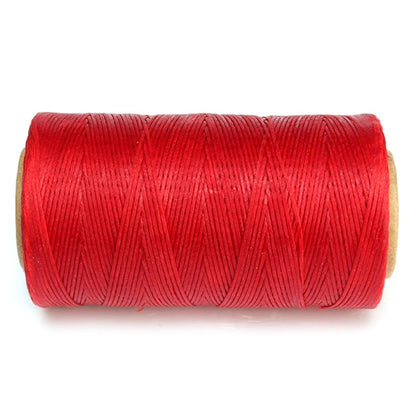 High Quality Durable 240 Meters 1mm 150D Leather Waxed Thread Cord for DIY Handicraft Tool Hand Stitching Thread