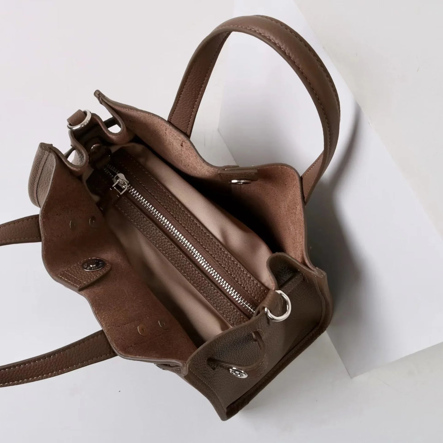 2026 Genuine Leather Tote Bag for Women High Quality Commute Crossbody Bag Fashion Versatile Handbags Female Single Shoulder Bag