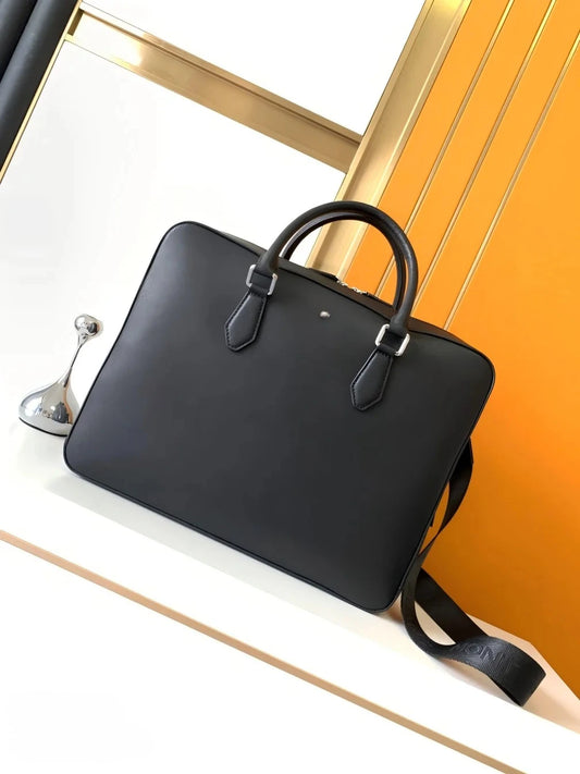 Bag  Premium Genuine Leather Briefcase for Men, New Fashion Business Casual Handbag & Laptop Bag