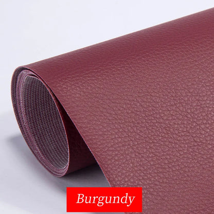 50x137cm Leather Repair Tape Waterproof Wear-Resisting PU Leather Repair Patches Fix Sticker for Sofa Car Seat Table Chair Home