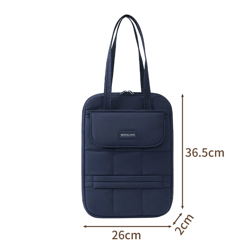 2025 new style Laptop Shoulder Bag Multi-purpose Tote Bag Simple Commuter IPad Protective Bag Handbag for business trave