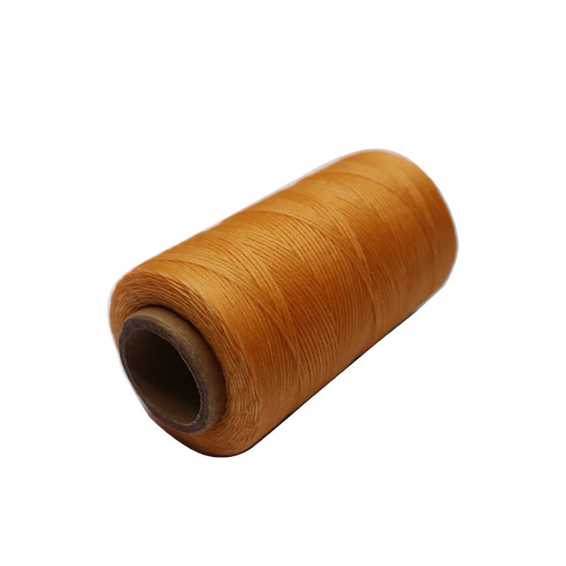 150D Flat 1mm Waxed Thread Wax String,Wax Leather Strings 280Yards/260meters
