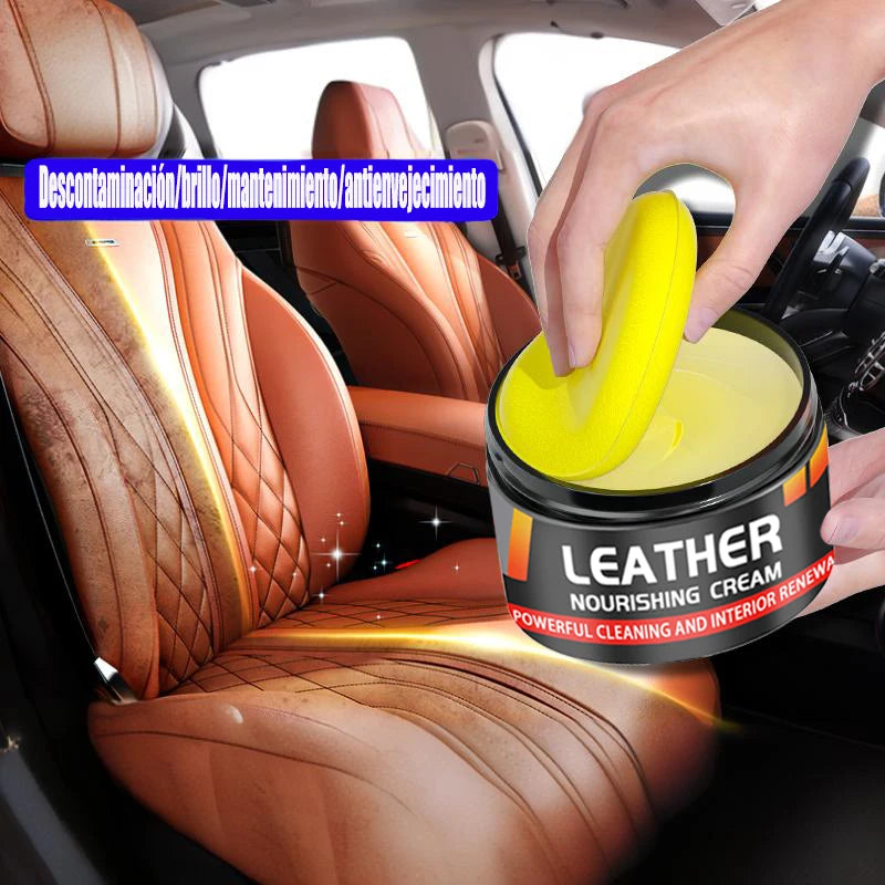 Complete Leather Care Solution Cleaning Nourishing And Beautifying For Car And Home Leather Items