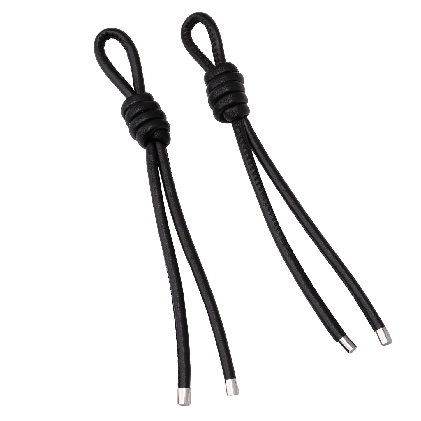 1 Stripe/Bag PU Leather Knotting Rope 18cm Colorful Woven Thread Pendants Handmade DIY Making Keychain Phone Chain Accessories