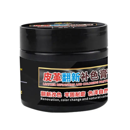 50ml Leather Paint Shoe Cream Coloring for Bag Sofa Car Seat Scratch Brown Leather Dye Repair Restoration Color Change Paint