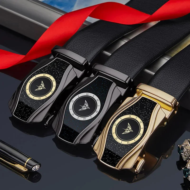 Men's Belt High Quality Genuine Leather Belt Luxury New Designer Belts Men Cowskin Fashion Strap Male Jeans For Man