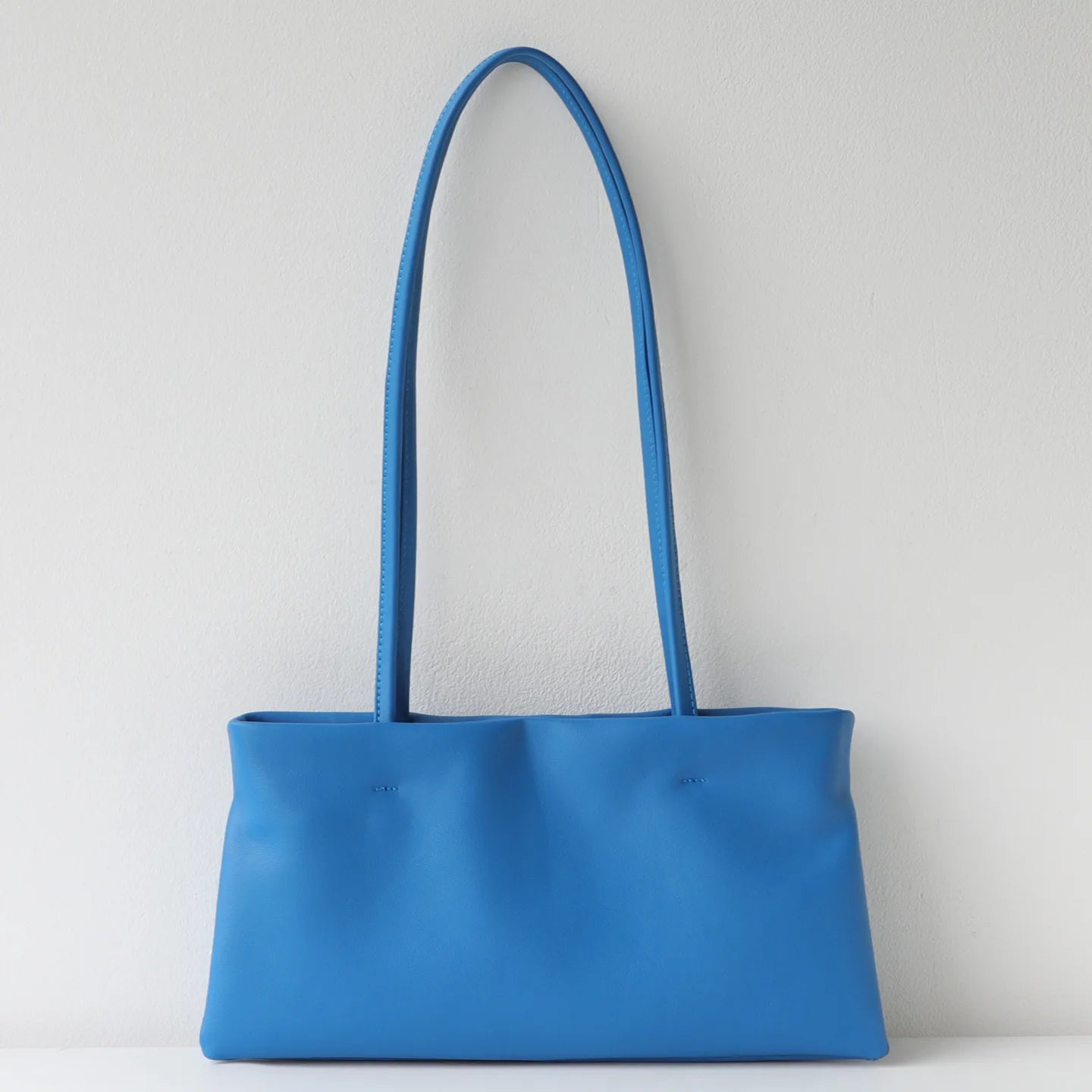 Women's Bag 2026 Summer New Style Simple Style Soft Real Leather Organ Underarm Bag Shoulder Bag
