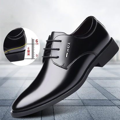 Men's New Business Leather Shoes Soft Soled Work Footwear Outdoor Non Slip Formal Shoes Fashion Casual Male Shoes Zapatos Homme