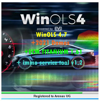 2026 New Auto Repair Software Auto Data 3.40+WinOLS 4.7 With Plugins +2021 Damos +ECM TITANIUM+ Immo Service Tool v1.2 Software