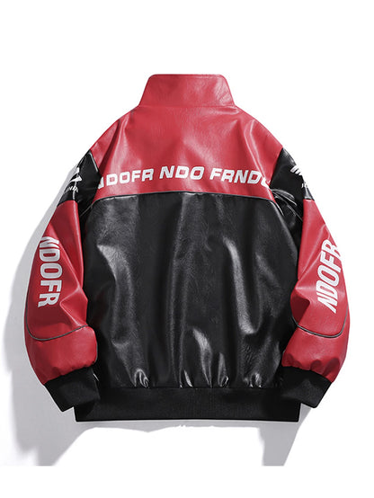 Men's Leather Jackets Autumn Casual Motorcycle PU Jacket Biker Leather Coats Brand Clothing EU Size