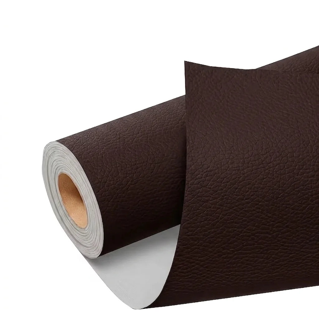 Durable Self-Adhesive Faux Leather Repair Tape PU Patch Sticker with Strong Glue for Auto Interior Couch and Chair Repair