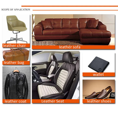 Leather Repair Gel Color Repair Filler Refurbishing Cream Car Seat Home Leather Complementary Repair Paste Leather Cleaner