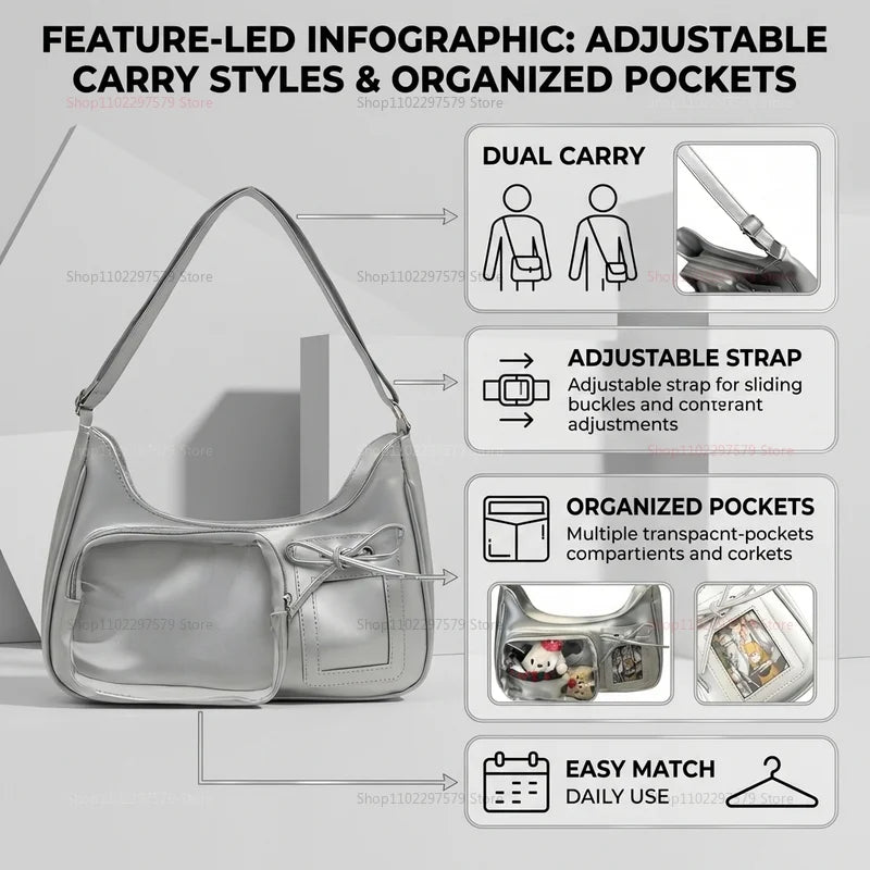 Women's handbags, backpacks, crossbody bags, multi-functional handbags, essential for daily use, various fashionable accessories