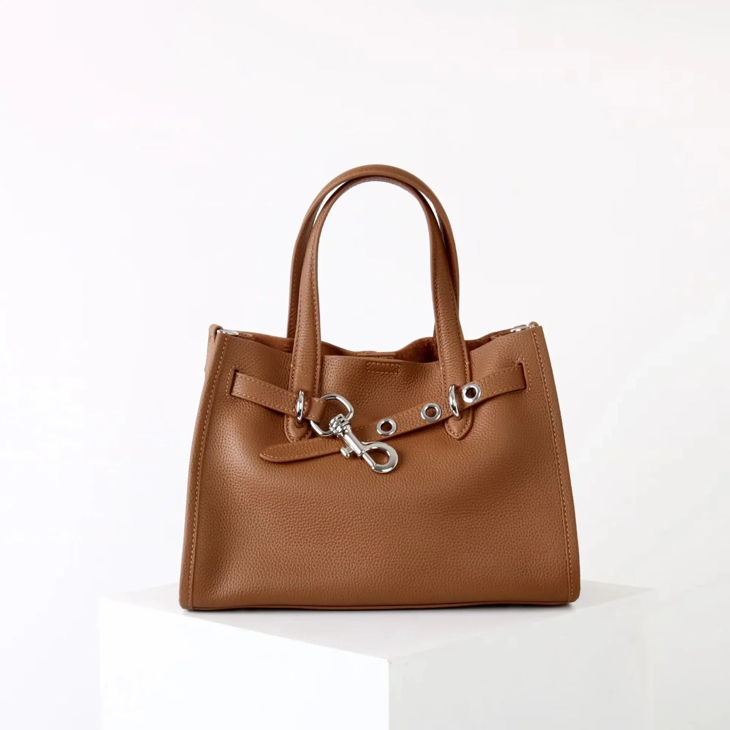 2026 Genuine Leather Tote Bag for Women High Quality Commute Crossbody Bag Fashion Versatile Handbags Female Single Shoulder Bag