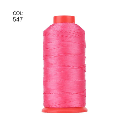 TEX 135 Nylon Bonded Thread 0.4MM Heavy Duty Fabric Sewing Leather Upholstery Shoes Canvas Sewing Stitch 420D/3 750 Yards Cone