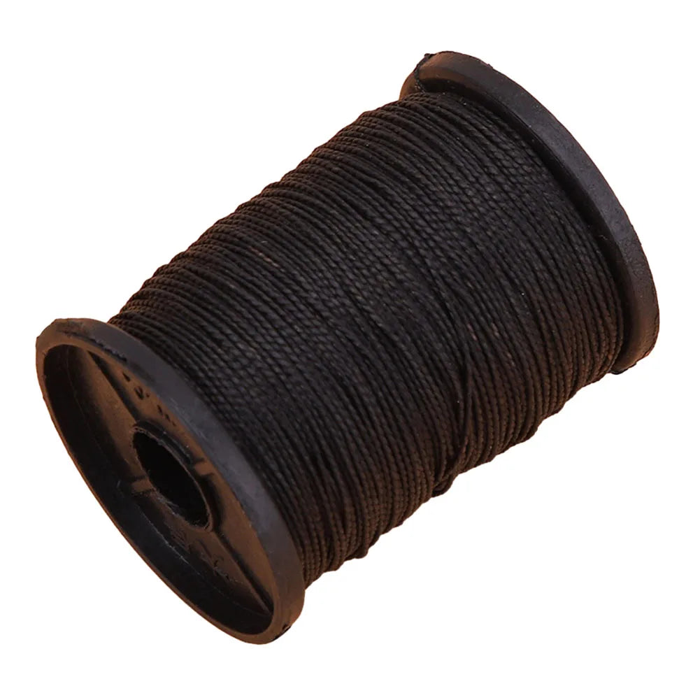 6/4.5cm  White/black/brown 3 Colors Nylon Sewing Thread Leather Sewing Waxed Thread For Shoe Repair Hand Sewing
