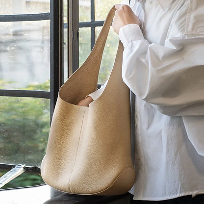 Designer Women Bag Genuine Leather Handbags High Quality Cowhide Hobo Bag Fashion Ladies Shoulder Bag