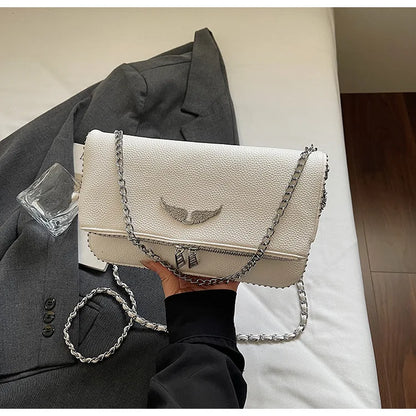 Fashionable Crossbody Bags for Women Shoulder Bags Minimalist Chain Designer Bag Retro Purse and Handbags Bolsos Mujer Сумка Sac