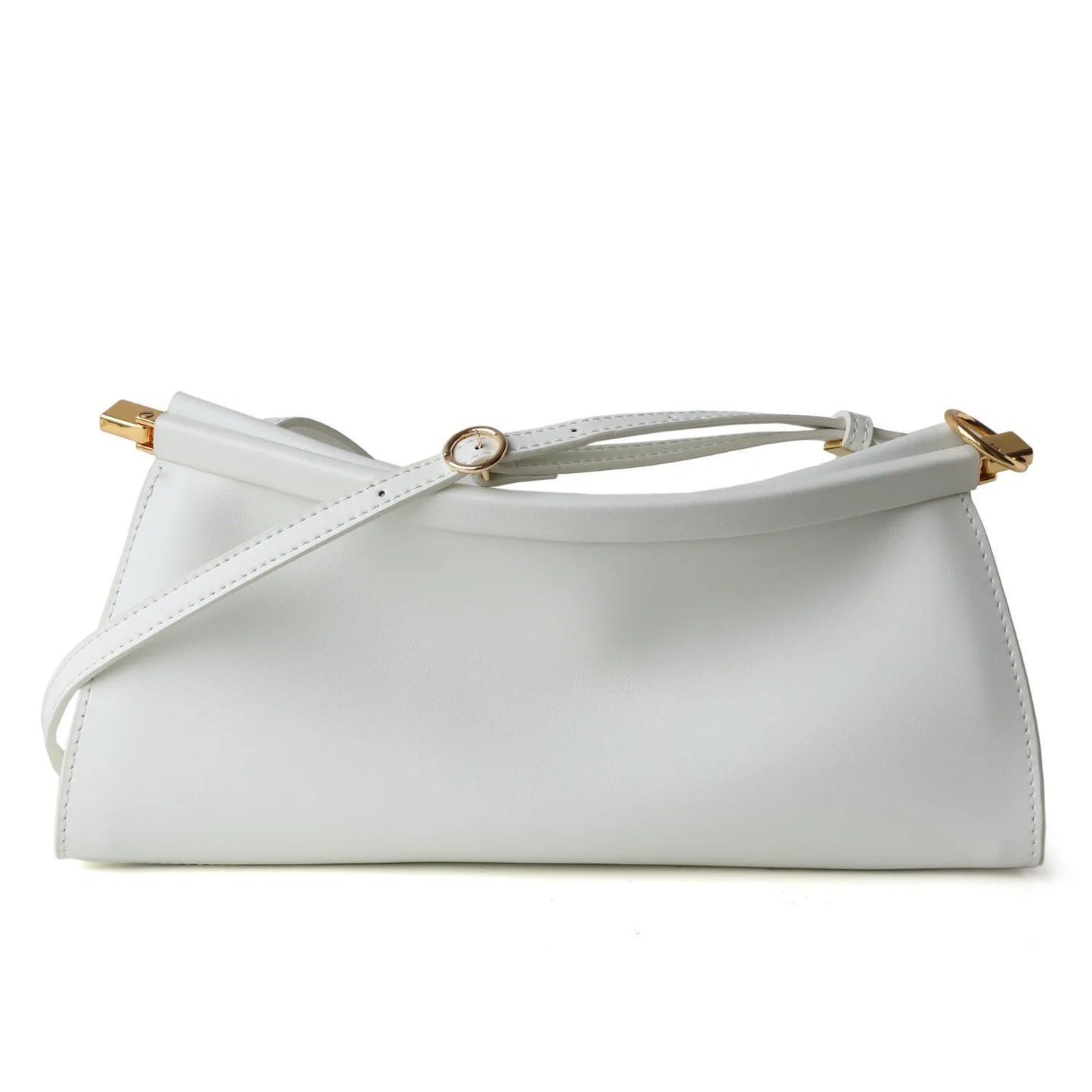 Women's Bags Genuine Leather Underarm Bag New Handbag Small Design High-End Clip Leather Simple Fashion Shoulder Bag Vintage