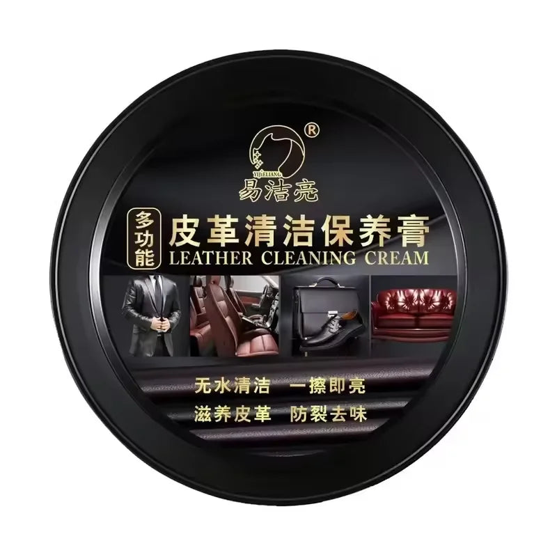 Cleaning Cream Easy to Clean Multi-functional Leather Cleaning and Maintenance Cream Leather Sofa Bag Care Cream