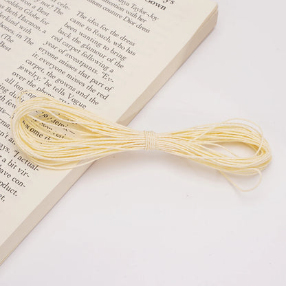 1mm Waxed Thread Polyester Waxed String for Crafts Leather Sewing Jewelry Making DIY Tools High Strength Waterproof Waxed Cord