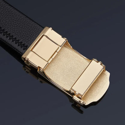 Men's Belt High Quality Genuine Leather Belt Luxury New Designer Belts Men Cowskin Fashion Strap Male Jeans For Man