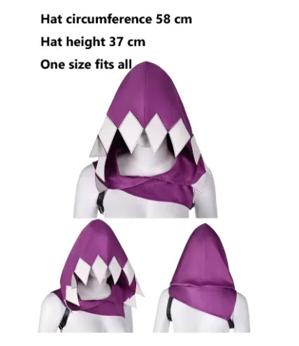 Game LoL Cosplay Arcane Jinx Series Pow Toy Party Disguise Halloween Carnival Accessories RolePlay Props Costume Outfits Suit