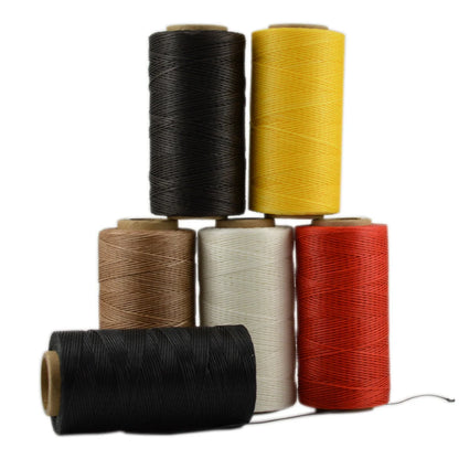 260 Meter Polyester Leather Sewing Waxed Thread Practical Long Stitching Thread for Leather Craft DIY Bookbinding Shoe Repairing