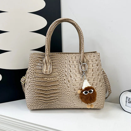 Ladies Quality Leather Shoulder Bags for Women 2026 Luxury Designer Handbags Classic Female Commute Fashion Large Capacity Tote