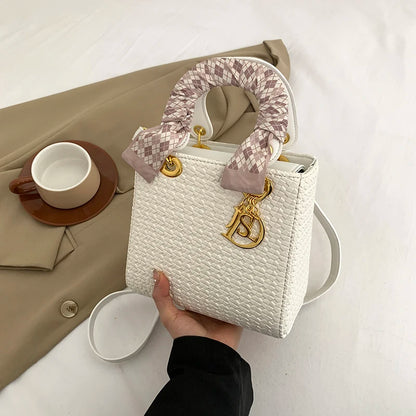 Luxury Leather Tote Bag for Ladies - Water-Resistant Designer Inspired Handbag with Interior Organizer