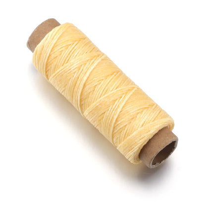 50yard/roll 150D Thickness Leather Waxed Thread Cord 1.0mm Thread For Hand Stitching Leather Cord DIY Bracelet Jewelry Making