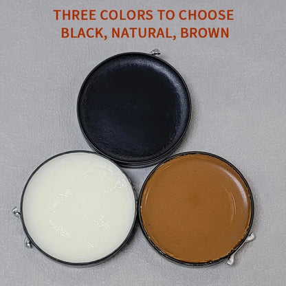Faux leather shoe polishing kit - Leather care agent shoe care cream colorless shoe wax car leather care and interior cleaner