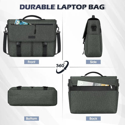 Laptop Briefcases for Men 15.6 Inch Laptop Bag Water resistant Computer Bag Lightweight Shoulder Satchel Bags