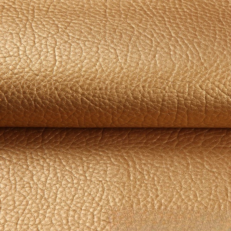 PU Litchi Grain Leather Fabric Waterproof Faux Leather Upholstery Material for Headboard Sofa Furniture DIY Craft