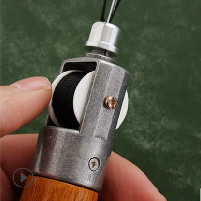 DIY Hand Sewing Machine Waxed Thread  Leather Sew Tool Craft Edge Stitching Belt Strips Shoemaker Awl Lock Stitcher Needles Kit