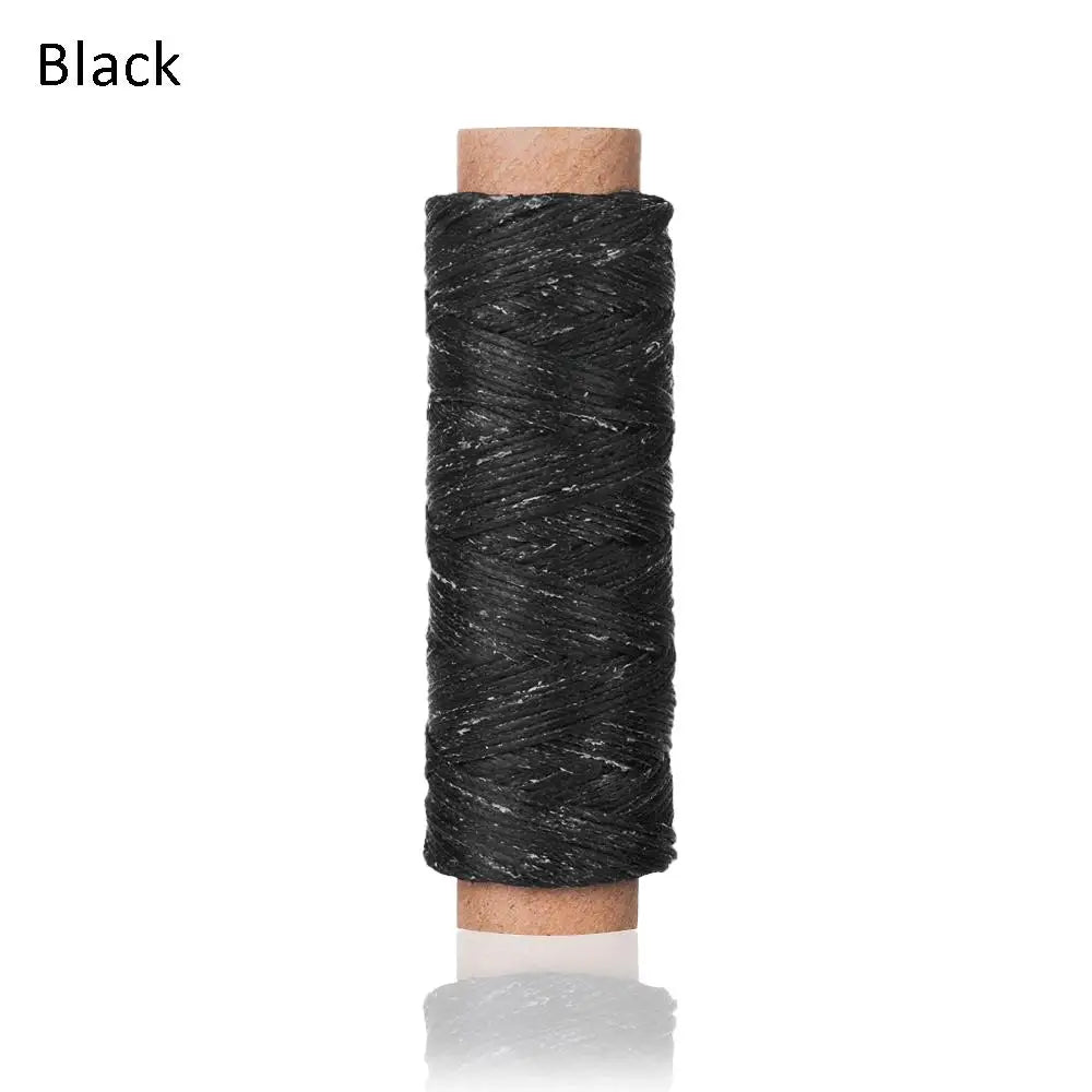 30m/roll Waxed Thread Cotton Cord String Strap Hand Stitching Thread for Leather Handicraft Tool Material Accessories
