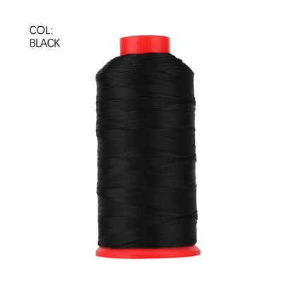TEX 135 Nylon Bonded Thread 0.4MM Heavy Duty Fabric Sewing Leather Upholstery Shoes Canvas Sewing Stitch 420D/3 750 Yards Cone
