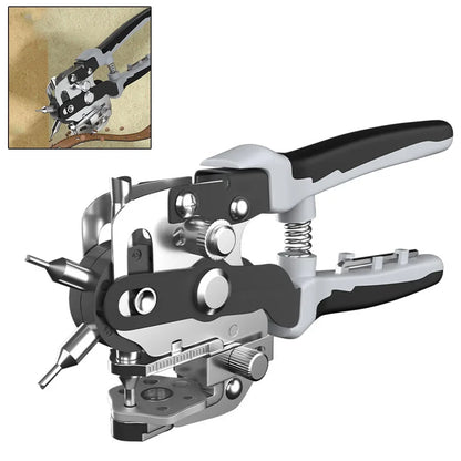 Leather Hole Punch Leather Tools Multifunctional Belt Puncher Household Punching Tool Handhold Belt Hole Puncher Crafts Tool