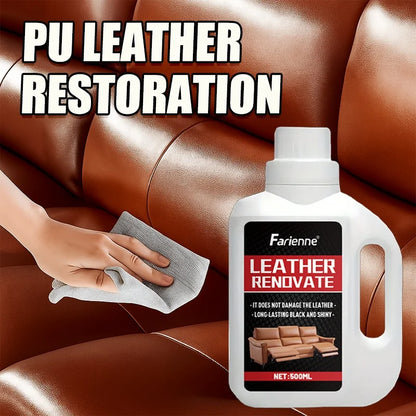 500ML Leather Care Cream, Restores Various Leathers, Car Seats, Sofas,Jackets,Shoes,All Colors Bags,Leather Clothing Maintenance