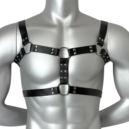 Men's Leather Straps Adjustable for Daily BDSM Accessories Sexy and Charming Clothing Accessories Holiday Party Matching