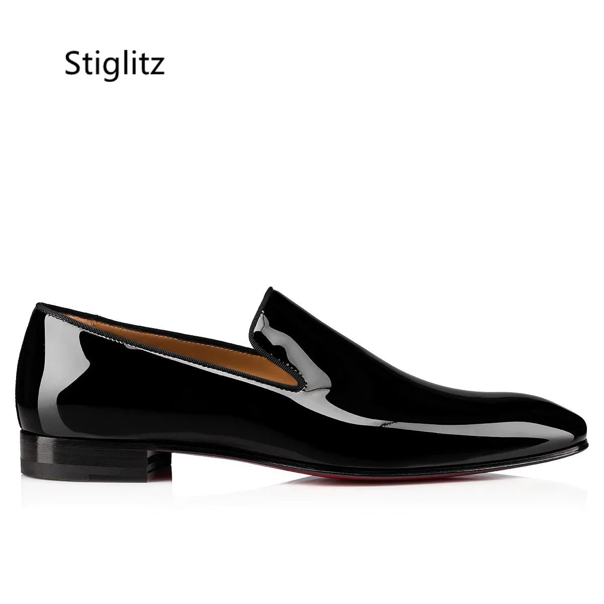Black Dress Leather Shoes Men's Luxury Genuine Leather Formal Business Shoes Slip On Low Heel Wedding Party Banquet Male Shoes