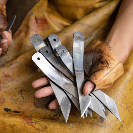 Leather Cutting Knife Handmade DIY Leather Shoe Bag Leather Crafting Cutting Tools Edge Trimming Auxiliary Tools for Cutting